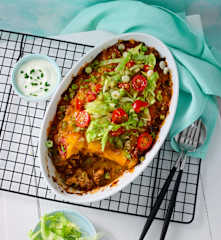 Cheeseburger-Auflauf