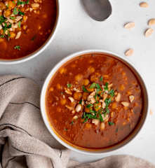 Guiso de garbanzos con dátiles