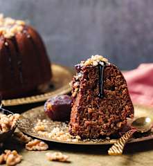 Cake de dátiles y nueces