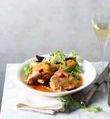 Stufato di pollo al sidro