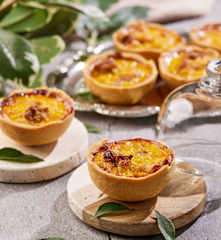 Curry Chicken Quiche