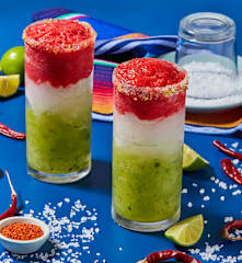 Mexican Flag Margarita