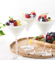 Mousse de yogur