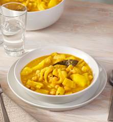 Potaje de sepia con garbanzos