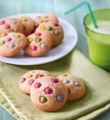 Galletitas con confites de chocolate