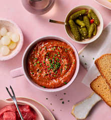 Rote Sauce zu Fondue