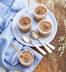 Crème dessert végétale à la chicorée et au sirop d’agave