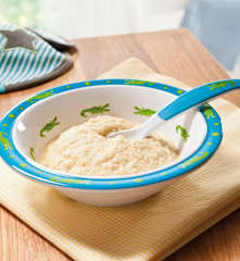 La première bouchée : Chou-fleur et Purée de Pommes de terre avec Filet de Porc