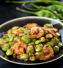 Sambal Petai Prawns