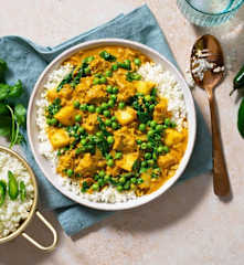 Feed a family creamy coconut chicken curry