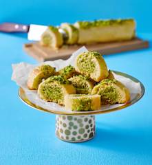 Marzipan-Pistazien-Plätzchen