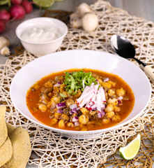 Pozole de setas