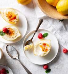 Deser cytrynowy (Lemon posset)