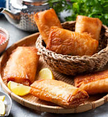 Crab briks