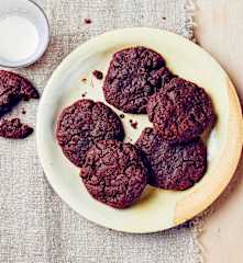 Cookies tout chocolat sans gluten