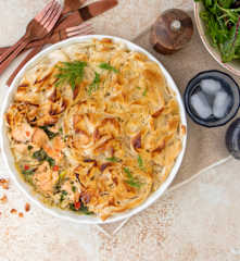 Smoked fish pot pie (Andy Allen)