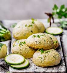 Mini-frittatas courgette-ricotta
