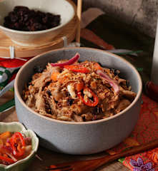 Nasi Daging with Air Asam