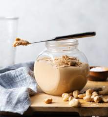 Mantequilla de anacardos