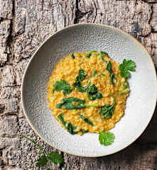 Hindistan Cevizi Sütlü Mercimek (Coconut Dhal)