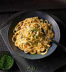 Vegane Carbonara