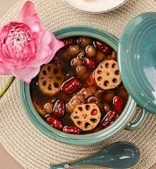 Chè Sen Táo Đỏ Nhãn Nhục