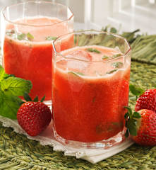 Mojito de fresas