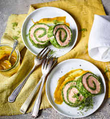 Lachsrolle