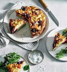 Use-it-up roasted vegetable frittata