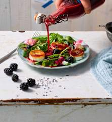 Brombeer-Lavendel-Vinaigrette