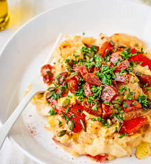 Purée de Poivrons au Chorizo