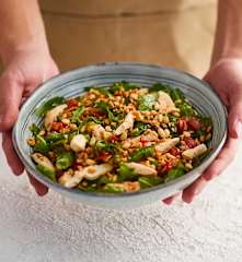 Dinkel-Pouletsalat