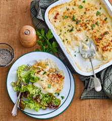 Gratin de céleri-rave, béchamel au comté