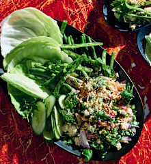 Tofu larb