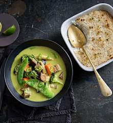 Thai Green Curry and Lemongrass Rice