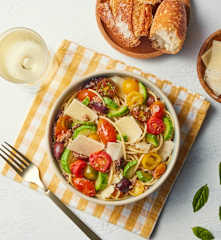 Summer Bolognese Bowl Summer Bolognese Bowl