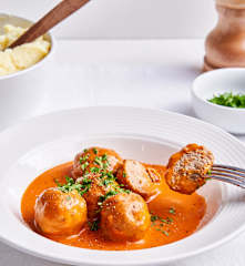 Boulettes de viande à la sauce tomate à la façon de grand-mère