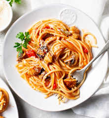 Risottata au poulet et aux champignons