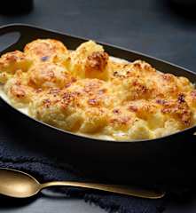 Coliflor gratinada