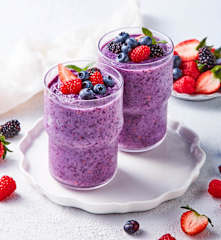 Mood Lifting Berry Smoothie