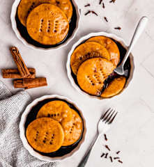 Sopaipillas pasadas con chancaca