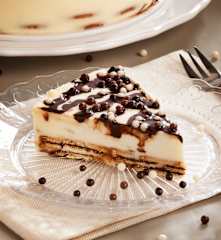Tarta de chocolate blanco