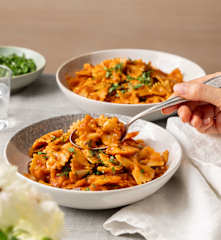 One Pot Pasta Ratatouille