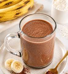 Shake proteico capuccino
