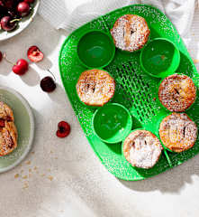 Mini pays de cereza y manzana