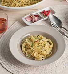 Espaguetis con ajo, aceite y guindilla