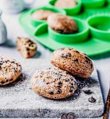 Muffins vanille-chocolat