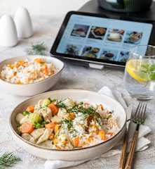 Wiosenna potrawka z warzywnym ryżem