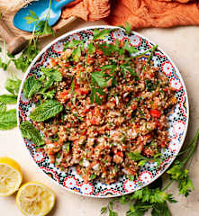 Traditionele Tabouleh uit Libanon