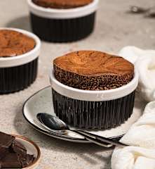 Suflet czekoladowo-pomarańczowy